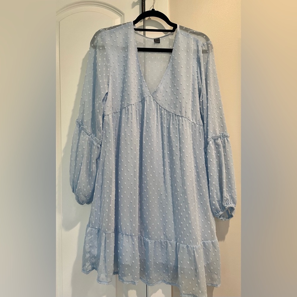 SHEIN Baby Blue Dress